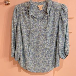 Cynthia Rowley Peasant Top